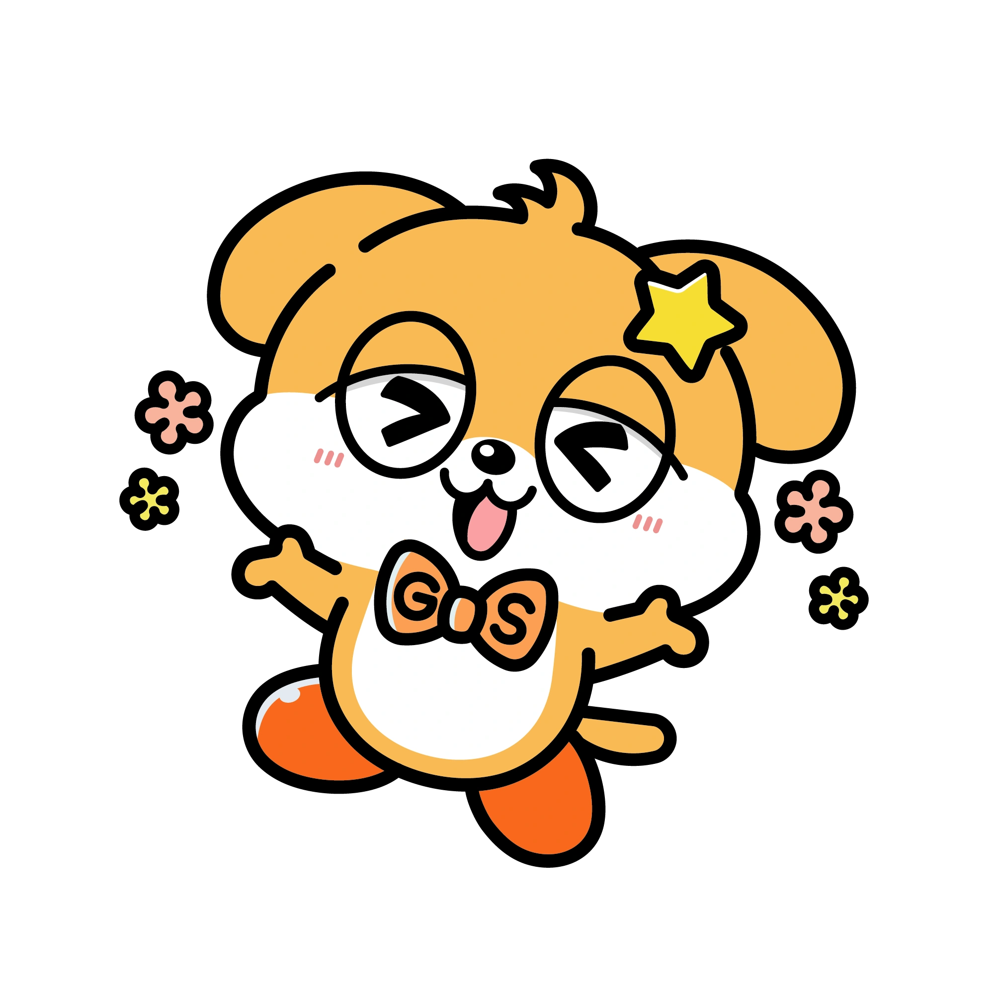 喜ぶグロー