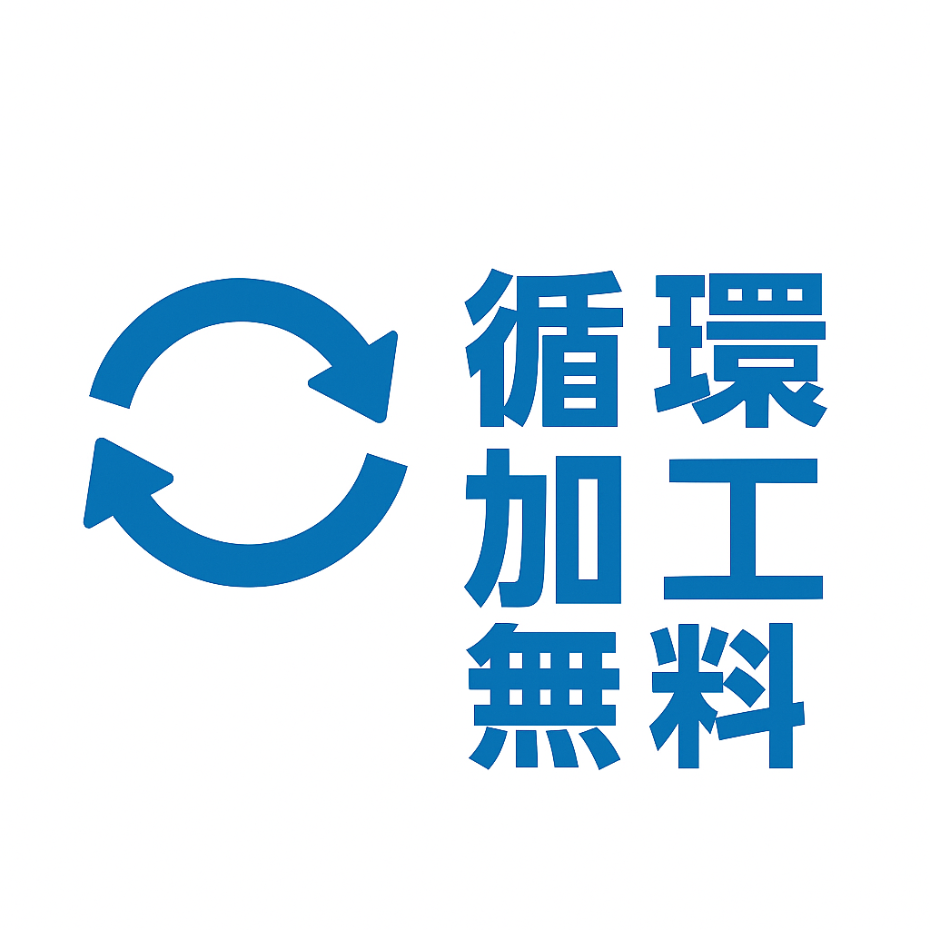 循環加工無料