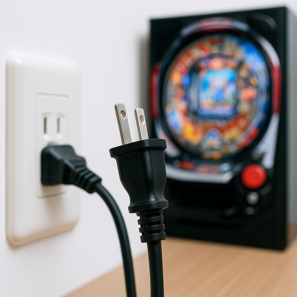 家庭用パチンコの電源トラブルの原因と対処法