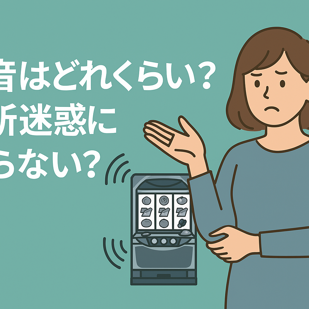 騒音はどれくらい？近所迷惑にならない？