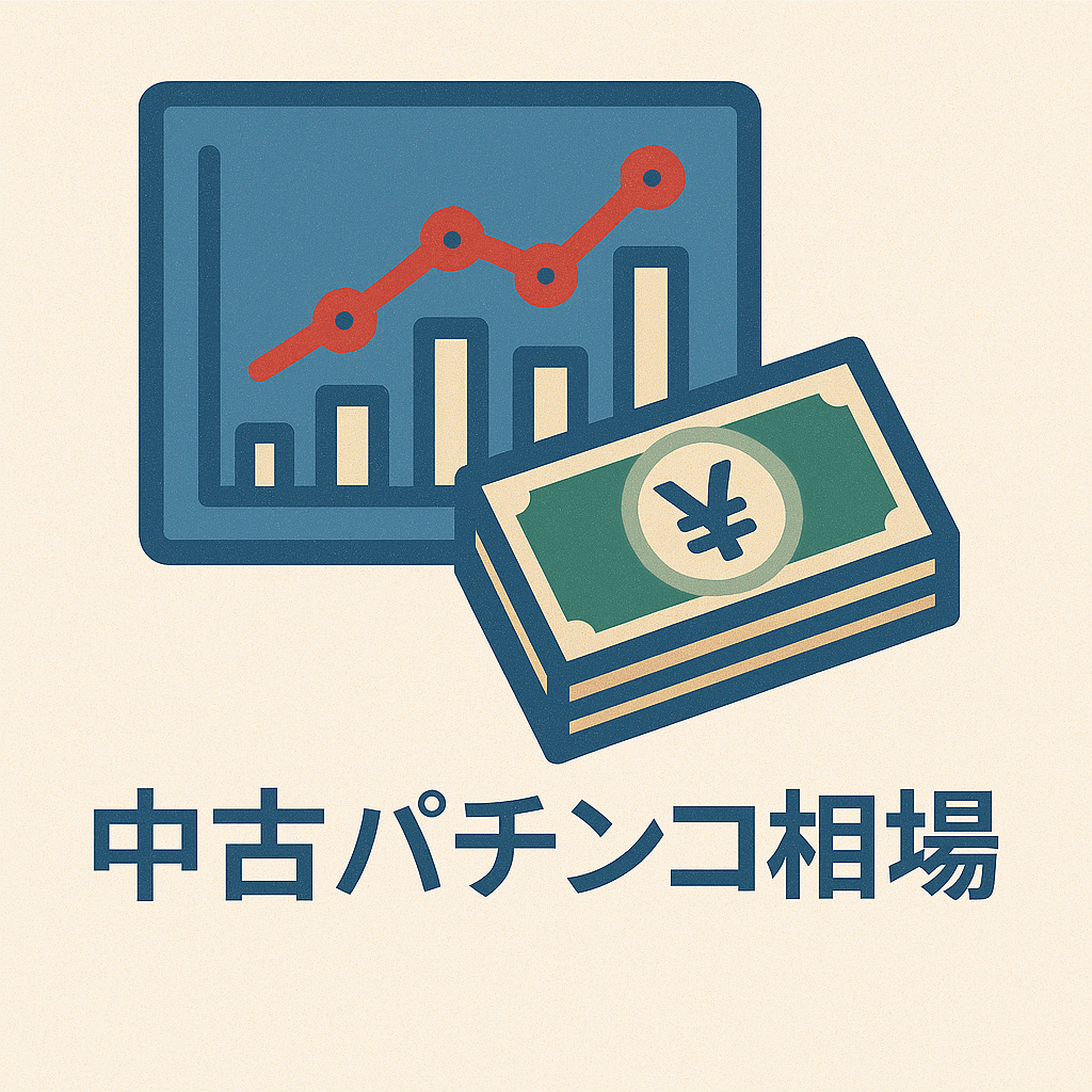 中古パチンコ相場を徹底解説｜価格の目安と高騰の理由【2025年版】