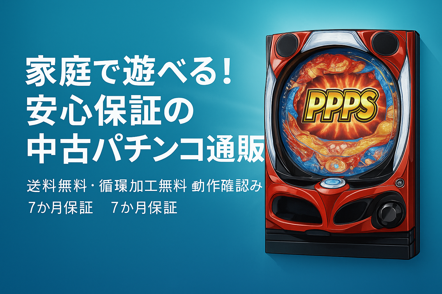 有限会社グローバルスタンダード 家庭用中古パチンコ通販 トップ画像