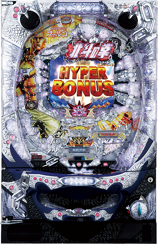 ぱちんこCR北斗の拳金色 全体画像