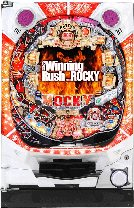 【家庭用パチンコ実機】【中古パチンコ】CRWinning Rush with ROCKY SS・Y（循環加工・7か月保証付き）