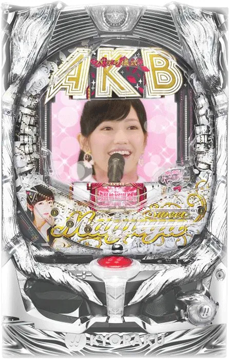【中古パチンコ実機】CRぱちんこAKB48 バラの儀式Sweetまゆゆ Version（循環加工・7か月保証付き）