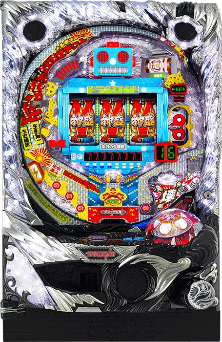 【家庭用パチンコ実機】【中古パチンコ】CRドラムロイド（循環加工・7か月保証付き）