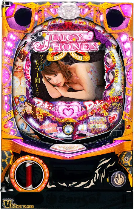 【家庭用パチンコ実機】【中古パチンコ】CRジューシーハニーRR（循環加工・7か月保証付き）