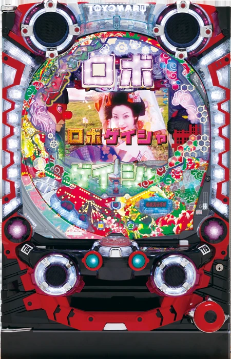 【家庭用パチンコ実機】【中古パチンコ】CRロボゲイシャ319M（循環加工・7か月保証付き）