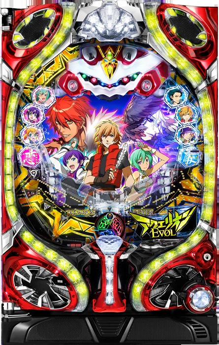 【中古パチンコ実機】CRフィーバーアクエリオンEVOL S（循環加工・7か月保証付き）