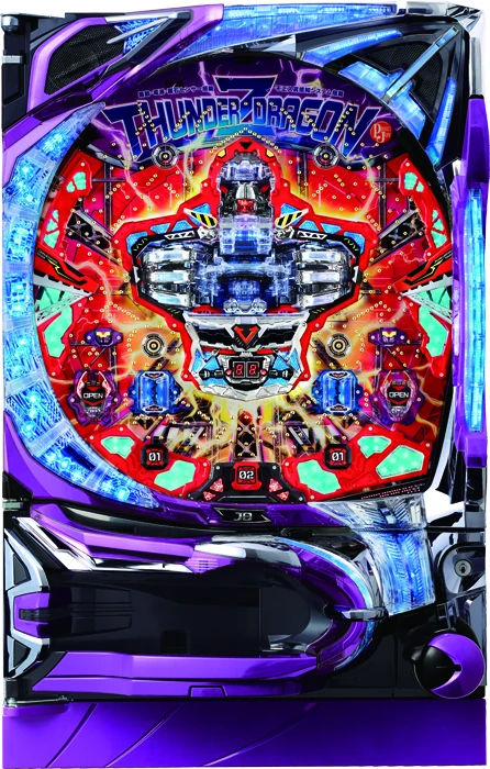 【中古パチンコ実機】CRサンダードラゴンZ（循環加工・7か月保証付き）