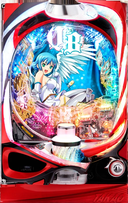 【家庭用パチンコ実機】【中古パチンコ】パチンコCRクイーンズブレイド2 ナナエル(甘デジ)（循環加工・7か月保証付き）