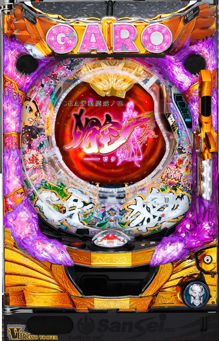 【中古パチンコ実機】CRA牙狼魔戒ノ花 媚空99バージョン（循環加工・7か月保証付き）