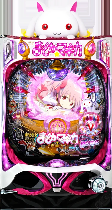 【中古パチンコ実機】CRぱちんこ魔法少女まどか☆マギカ まどかver.(専用枠)（循環加工・7か月保証付き）