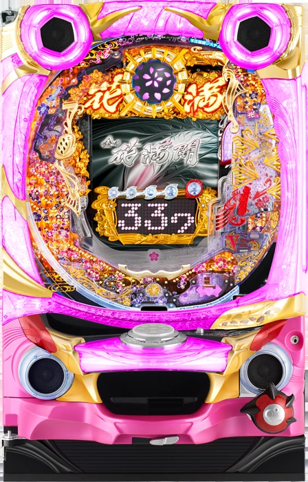 【中古パチンコ実機】CR金の花満開（循環加工・7か月保証付き）