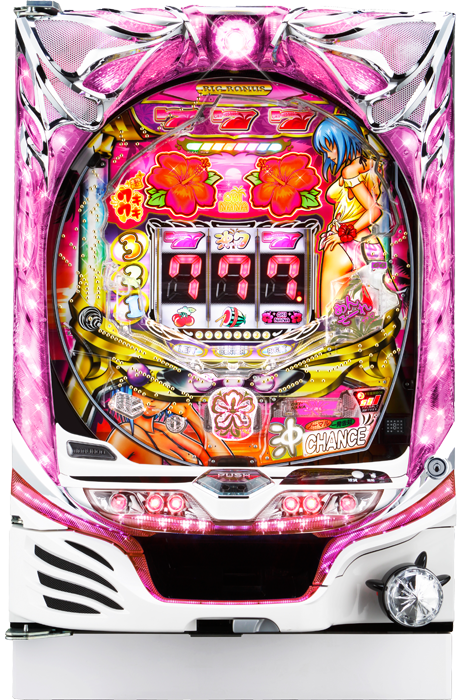 CR沖7LM 本体画像（家庭用中古パチンコ）