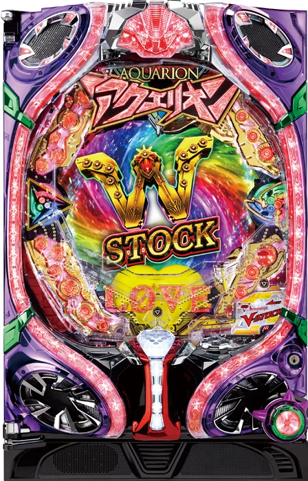 【中古パチンコ実機】PフィーバーアクエリオンW 最終決戦ver.（循環加工・7か月保証付き）