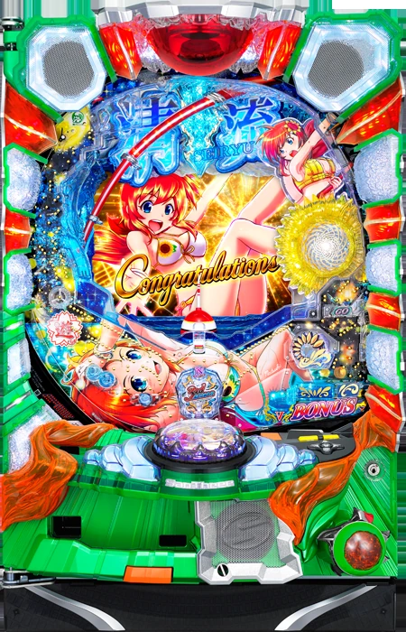 【家庭用パチンコ実機】【中古パチンコ】PA清流物語3（循環加工・7か月保証付き）