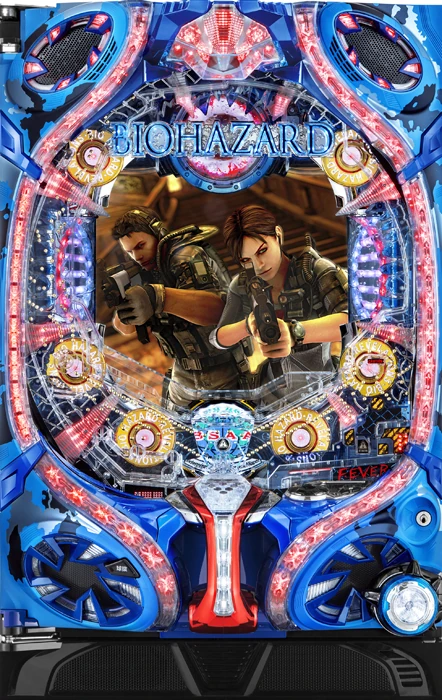【中古パチンコ実機】Pフィーバー バイオハザード リベレーションズ LIGHT VER.（循環加工・7か月保証付き）