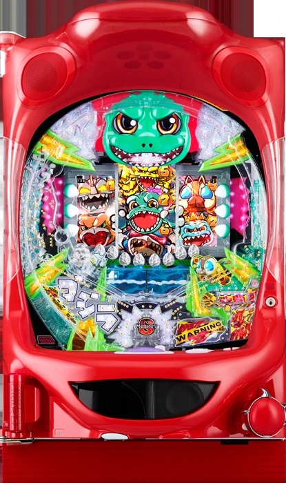 【中古パチンコ実機】Pぶいぶい！ゴジラ かいじゅう大集合!!（循環加工・7か月保証付き）