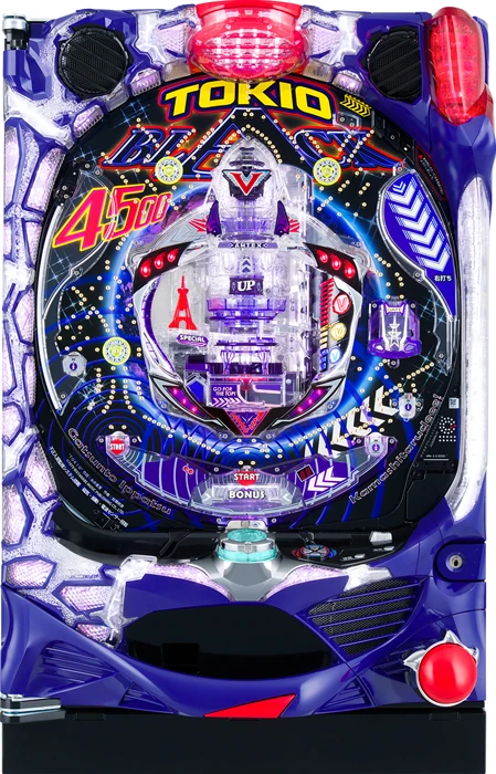 【中古パチンコ実機】Pトキオブラック4500（循環加工・7か月保証付き）
