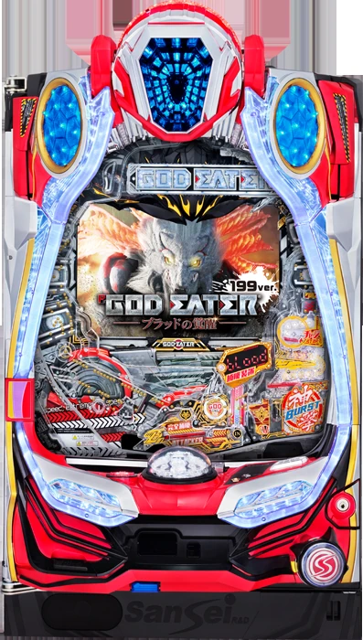 【家庭用パチンコ実機】【中古パチンコ】Pゴッドイーター -ブラッドの覚醒-MP（循環加工・7か月保証付き）