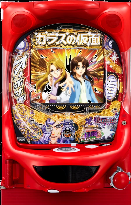 【家庭用パチンコ実機】【中古パチンコ】PAガラスの仮面N-K1(甘デジ)（循環加工・7か月保証付き）