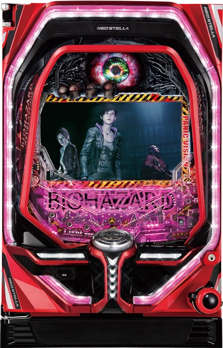 【中古パチンコ実機】フィーバー バイオハザード リベレーションズ2 LIGHTver.（循環加工・7か月保証付き）