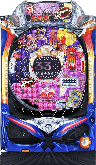 【中古パチンコ実機】Pツインループ花満開GLA(甘デジ)（循環加工・7か月保証付き）