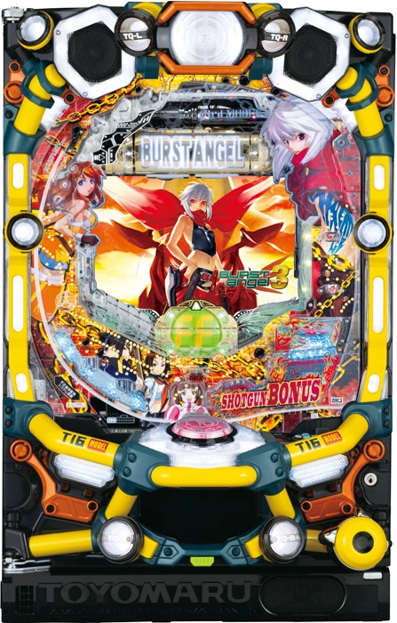 【家庭用パチンコ実機】【中古パチンコ】Pバーストエンジェル3 199Ver（循環加工・7か月保証付き）