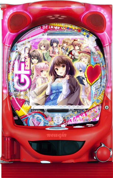 【家庭用パチンコ実機】【中古パチンコ】Pガールフレンド（仮）（循環加工・7か月保証付き）