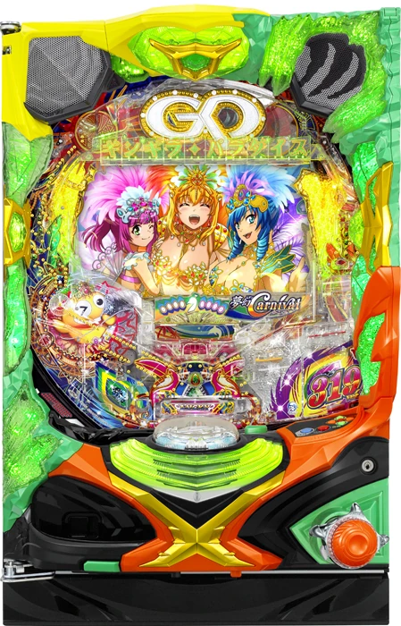 【家庭用パチンコ実機】【中古パチンコ】Pギンギラパラダイス夢幻カーニバル319ver.（循環加工・7か月保証付き）