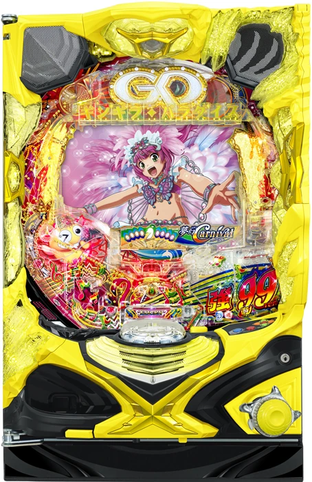【中古パチンコ実機】PAギンギラパラダイス夢幻カーニバル 強99ver.（循環加工・7か月保証付き）