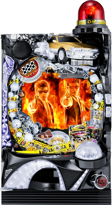 【中古パチンコ実機】Pあぶない刑事（循環加工・7か月保証付き）