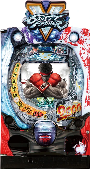 【家庭用パチンコ実機】PストリートファイターV（循環加工・7か月保証付き）