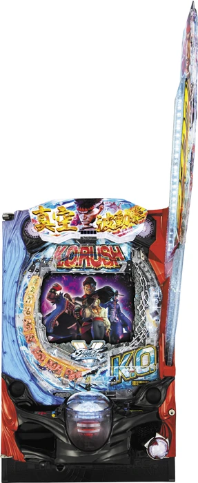【家庭用パチンコ実機】PストリートファイターV K.O.RUSH（循環加工・7か月保証付き）