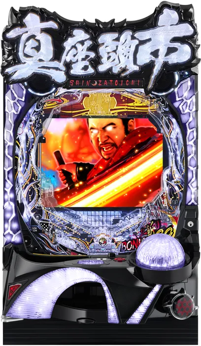 【家庭用パチンコ実機】【中古パチンコ】P真・座頭市物語LT99ver.（循環加工・7か月保証付き）