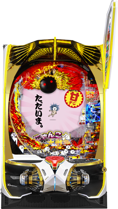 【家庭用パチンコ実機】【中古パチンコ】P にゃんこ大戦争 多様性のネコ 神さまにおまかせ88ver.（循環加工・7か月保証付き）