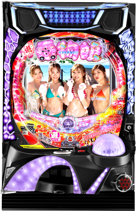 【家庭用パチンコ実機】【中古パチンコ】PAぱちんこ乗物娘 with CYBERJAPAN DANCERS 2nd season 77ver.（循環加工・7か月保証付き）