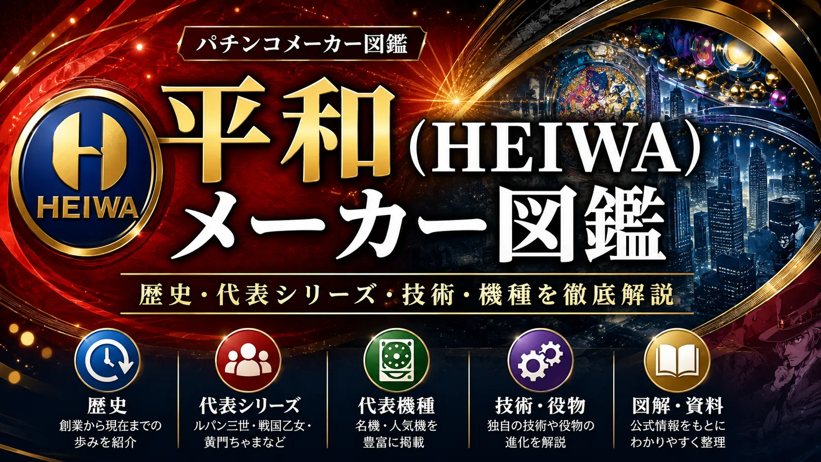 平和（HEIWA）メーカー図鑑