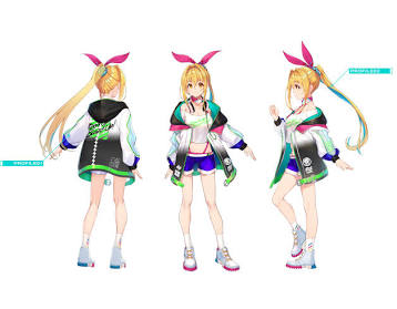 SANYOの公式コンテンツ展開であるアイマリンプロジェクトのキャラクターデザイン